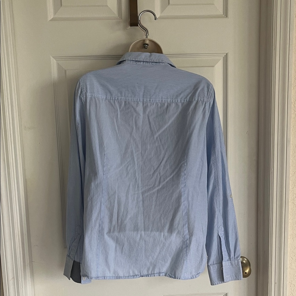 Tommy Hilfiger Light Blue Button-Down Shirt - Picture 7 of 12